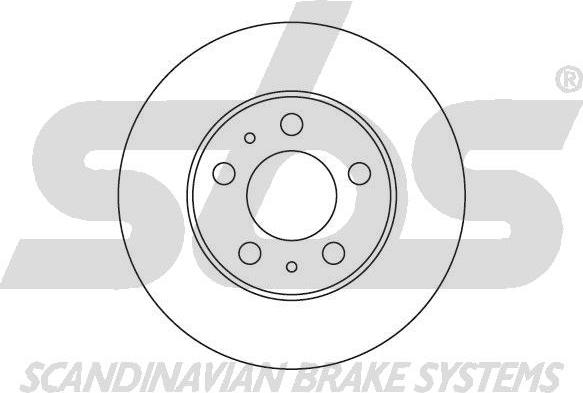 SBS 1815204810 - Гальмівний диск autocars.com.ua