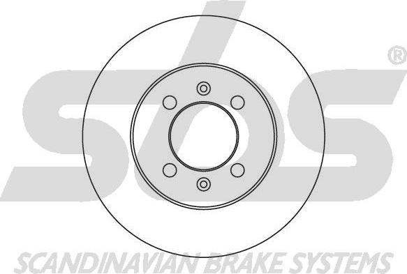 SBS 1815209931 - Гальмівний диск autocars.com.ua