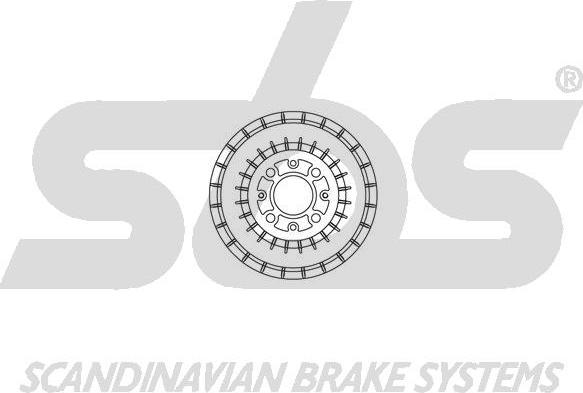 SBS 1825.252313 - Тормозной барабан autodnr.net