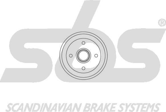 SBS 1825.253004 - Гальмівний барабан autocars.com.ua