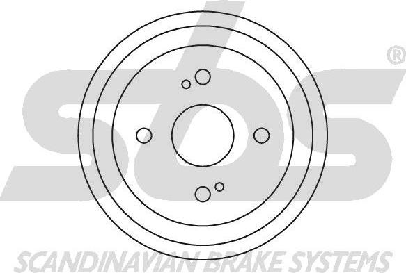 SBS 1825259906 - Тормозной барабан avtokuzovplus.com.ua