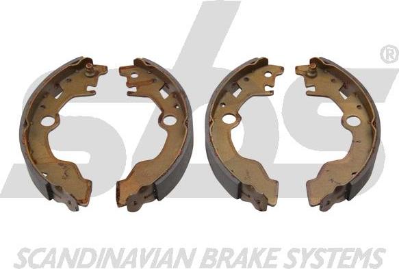 SBS 18492744583 - Комплект гальм, барабанний механізм autocars.com.ua