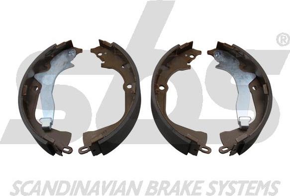 SBS 18492747816 - Комплект гальм, барабанний механізм autocars.com.ua