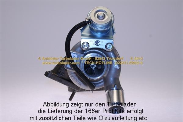 Schlütter Turbolader 166-00045 - Компресор, наддув autocars.com.ua