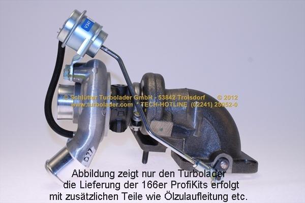 Schlütter Turbolader 166-00045EOL - Турбина, компрессор autodnr.net