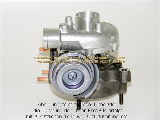 Schlütter Turbolader PRO-00060EOL - Турбина, компрессор autodnr.net