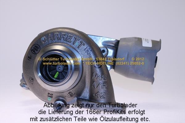 Schlütter Turbolader 166-00068 - Турбина, компрессор autodnr.net
