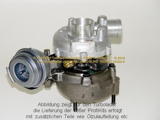 Schlütter Turbolader PRO-00100 D - Компресор, наддув autocars.com.ua