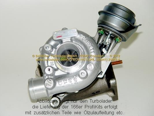 Schlütter Turbolader 166-00110 - Турбина, компрессор autodnr.net