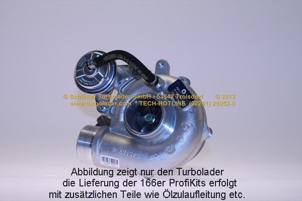 Schlütter Turbolader 166-00165 - Турбина, компрессор autodnr.net