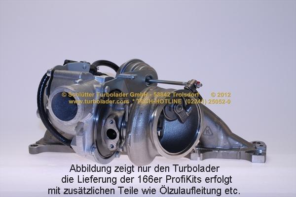 Schlütter Turbolader 166-00196 - Компресор, наддув autocars.com.ua