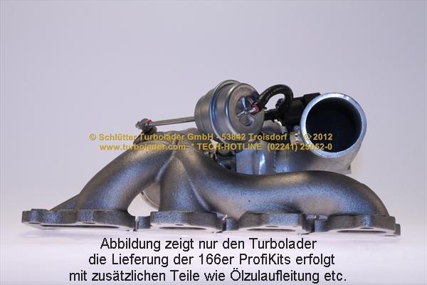 Schlütter Turbolader 166-00196 - Турбина, компрессор autodnr.net