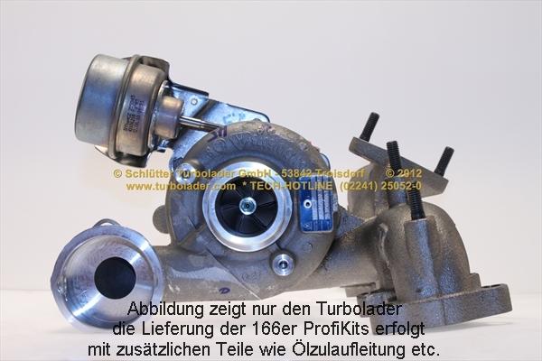 Schlütter Turbolader 166-00220 - Компресор, наддув autocars.com.ua