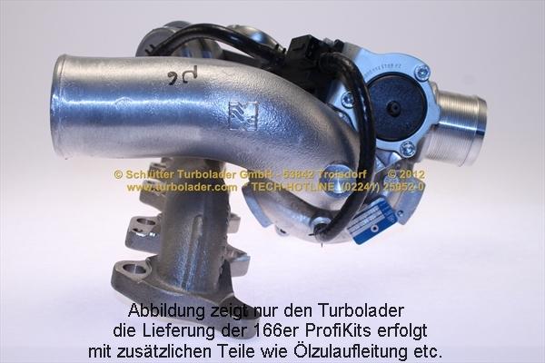 Schlütter Turbolader 166-00225 - Компресор, наддув autocars.com.ua