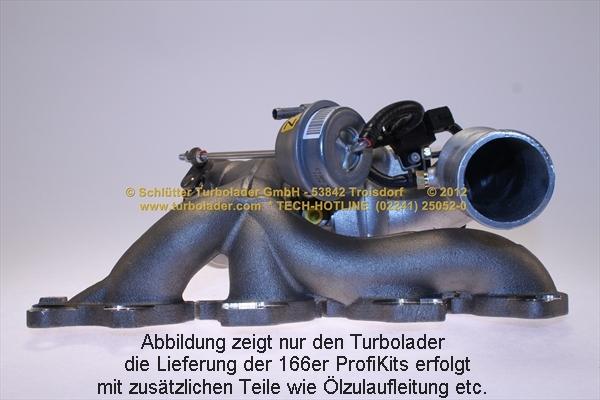 Schlütter Turbolader 166-00226 - Компресор, наддув autocars.com.ua