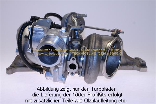 Schlütter Turbolader 166-00225 - Компресор, наддув autocars.com.ua