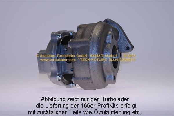 Schlütter Turbolader 166-00235EOL - Турбина, компрессор autodnr.net