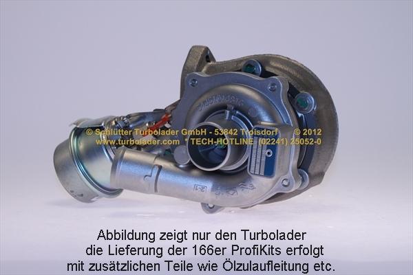 Schlütter Turbolader 166-00235EOL - Турбина, компрессор autodnr.net