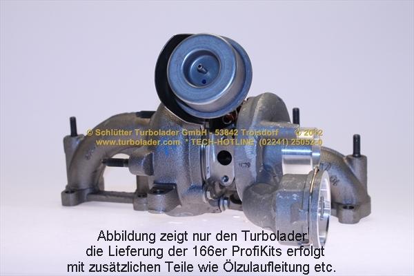 Schlütter Turbolader 166-00280EOL - Компресор, наддув autocars.com.ua