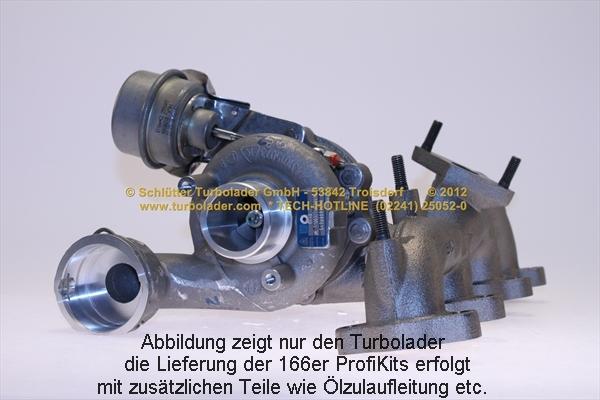 Schlütter Turbolader 166-00280EOL - Компресор, наддув autocars.com.ua