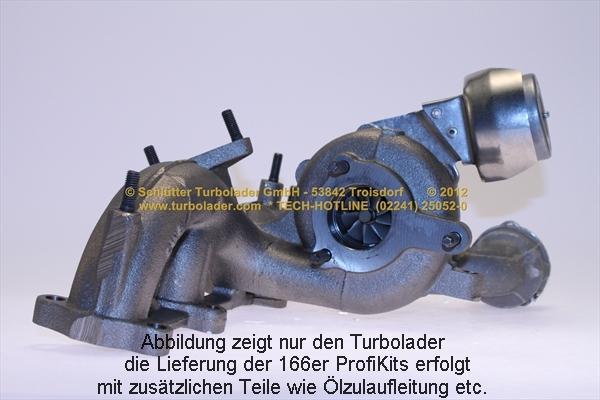 Schlütter Turbolader 166-00280EOL - Компресор, наддув autocars.com.ua