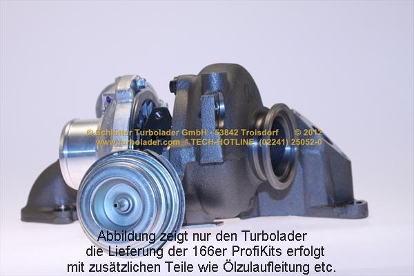 Schlütter Turbolader 166-00286EOL - Компресор, наддув autocars.com.ua