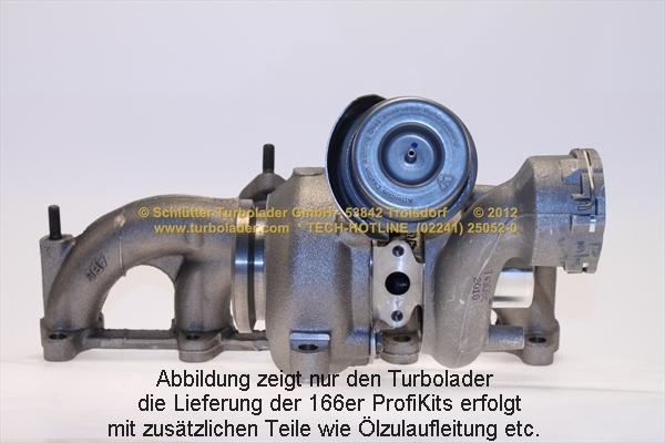 Schlütter Turbolader 166-00290EOL - Компресор, наддув autocars.com.ua