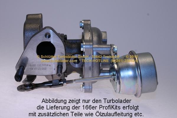 Schlütter Turbolader PRO-00305 - Компресор, наддув autocars.com.ua