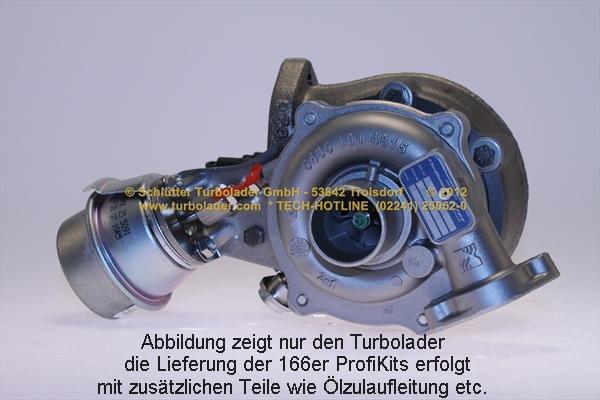 Schlütter Turbolader 166-00316 - Турбина, компрессор autodnr.net