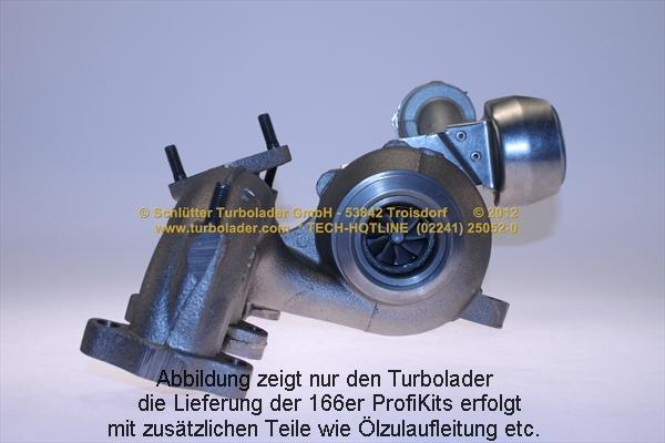 Schlütter Turbolader 166-00320EOL - Компресор, наддув autocars.com.ua