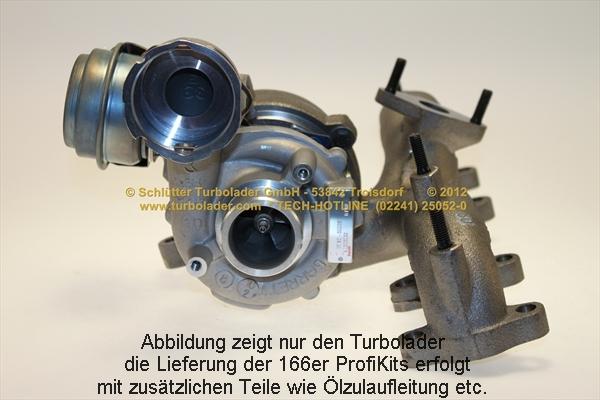 Schlütter Turbolader 166-00330 - Компресор, наддув autocars.com.ua