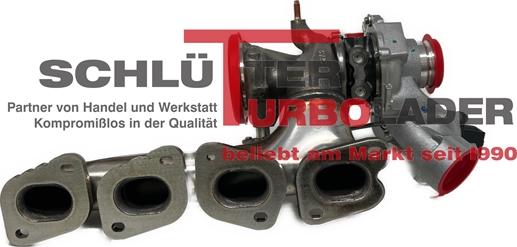 Schlütter Turbolader 166-00322 - Компресор, наддув autocars.com.ua