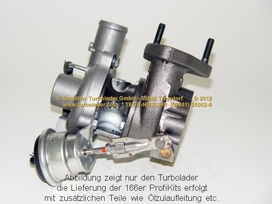 Schlütter Turbolader PRO-00345 - Турбина, компрессор autodnr.net