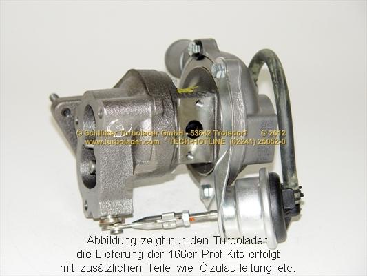 Schlütter Turbolader PRO-00345 - Турбина, компрессор autodnr.net