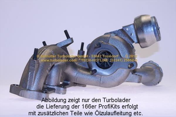 Schlütter Turbolader 166-00350 - Компресор, наддув autocars.com.ua