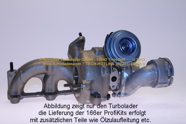 Schlütter Turbolader 166-00420 - Компресор, наддув autocars.com.ua