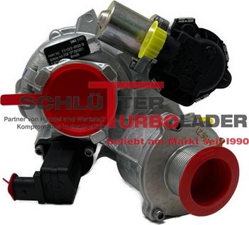 Schlütter Turbolader 166-00421 - Компресор, наддув autocars.com.ua