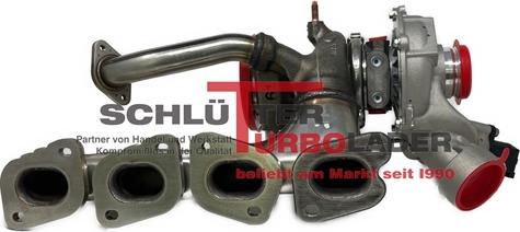 Schlütter Turbolader 166-00422 - Компресор, наддув autocars.com.ua