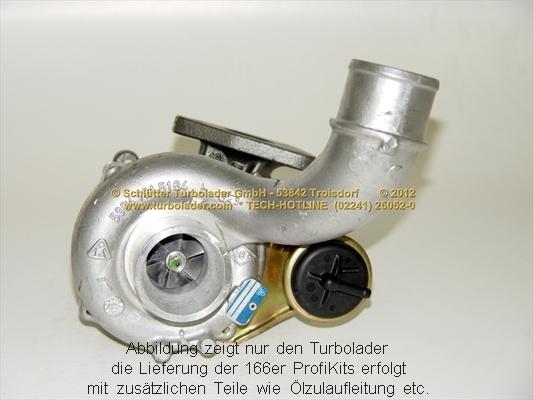 Schlütter Turbolader PRO-00425 - Компресор, наддув autocars.com.ua