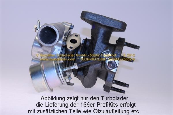 Schlütter Turbolader 166-00470EOL - Турбина, компрессор autodnr.net
