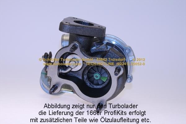 Schlütter Turbolader 166-00480 - Турбина, компрессор autodnr.net