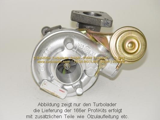 Schlütter Turbolader 166-00530 - Турбина, компрессор autodnr.net