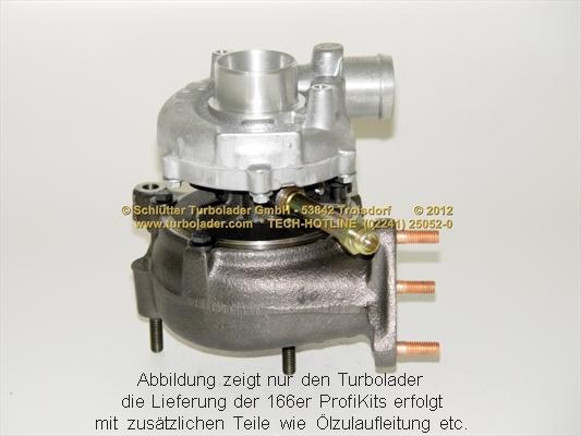 Schlütter Turbolader PRO-00550 - Компресор, наддув autocars.com.ua