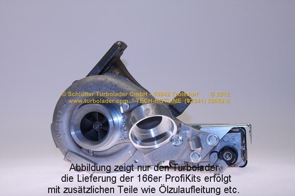 Schlütter Turbolader 166-00555 - Турбина, компрессор autodnr.net