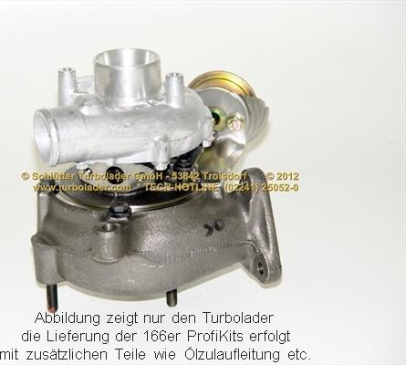 Schlütter Turbolader PRO-00560 - Компресор, наддув autocars.com.ua