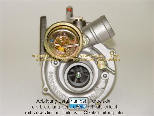 Schlütter Turbolader 166-00580 - Компресор, наддув autocars.com.ua