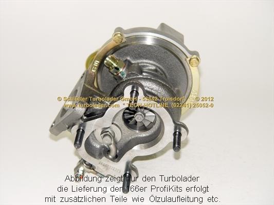 Schlütter Turbolader 166-00580 - Компресор, наддув autocars.com.ua