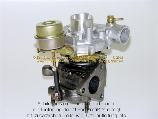 Schlütter Turbolader 166-00610 - Компресор, наддув autocars.com.ua