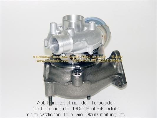 Schlütter Turbolader PRO-00640EOL - Компресор, наддув autocars.com.ua