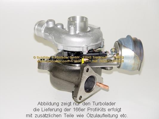 Schlütter Turbolader 166-00640 - Турбина, компрессор autodnr.net